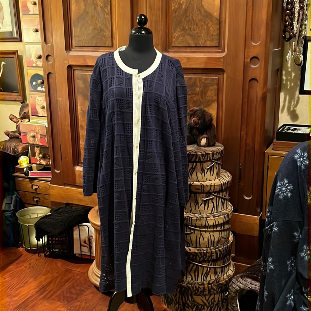 Plus Ming Wang long jacket/duster